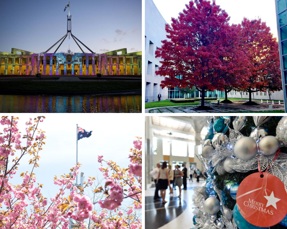 THE FOUR SEASONS OF PARLIAMENTARY SITTINGS